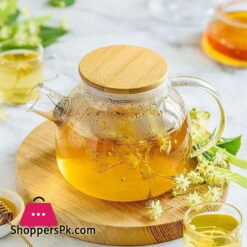 Wilmax Thermo Glass Tea Pot 32 FL Oz | 950 ML WL-888810-A