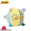 Winfun Rattle Plush Ball Art -180 1 Winfun Rattle Plush Ball Art -180