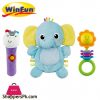 Winfun Elephant Comforter Rattle Set - 3026