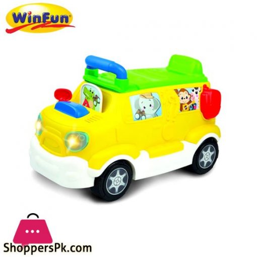 Winfun Learn ‘N Ride Push Car Safari Truck – 0864