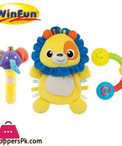 Winfun Lion Comforter Rattle Set - WF3028
