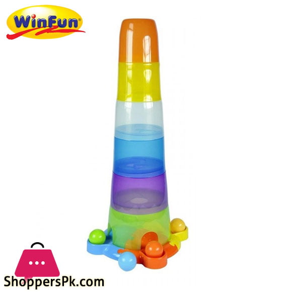 Winfun Stacks Of Fun Balls And Cup - 0737