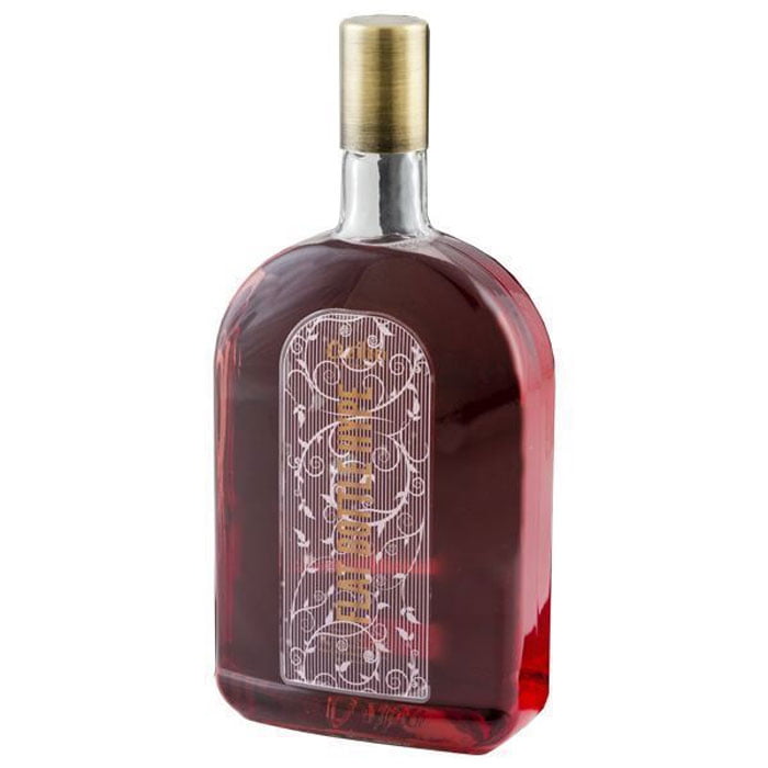 Ziba Sazan Hype Flat Glass Bottle 1.1 Liter Iran Made