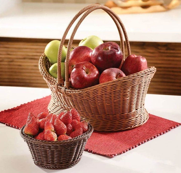 Ziba Sazan Jasmine Fruit Basket Iran Made