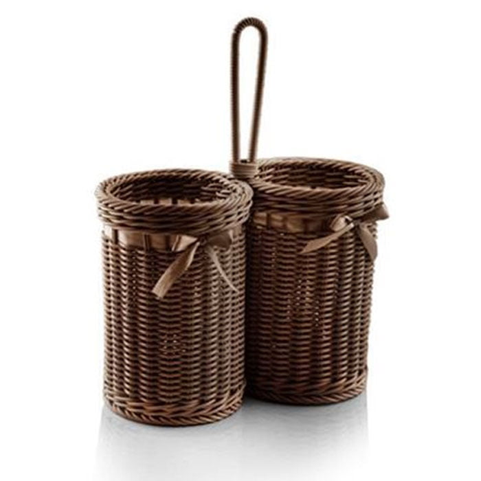 Zibasazan The Wicker Basket Cutlery Holder Iran Made