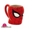 3D Cartoon Characters Ceramic Coffee Mug (SPIDER-MAN)