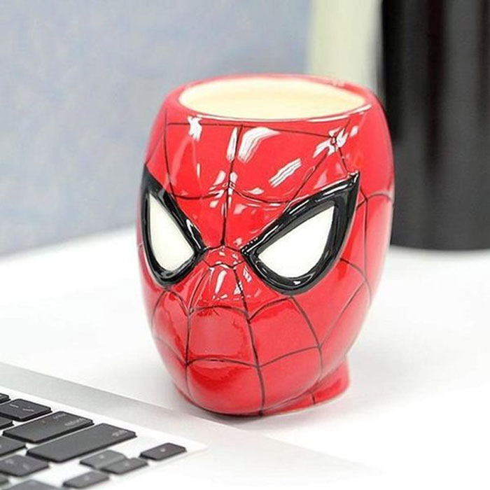 3D Cartoon Characters Ceramic Coffee Mug (Spider-Man)