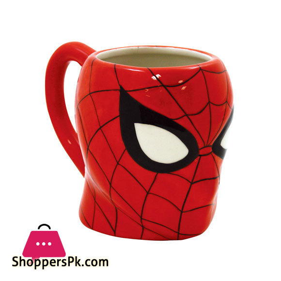 3D Cartoon Characters Ceramic Coffee Mug (Spider-Man) 3 3D Cartoon Characters Ceramic Coffee Mug (Spider-Man)