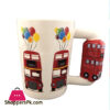 3D Double Decker Bus Coffee Mug