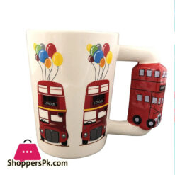 3D Double Decker Bus Coffee Mug