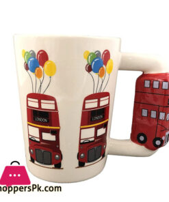 3D Double Decker Bus Coffee Mug