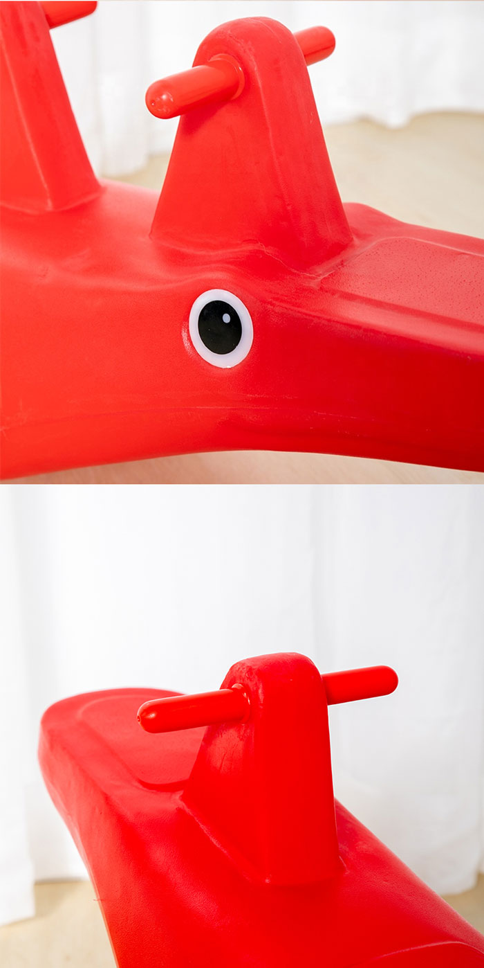 Crocodile Seesaw Kindergarten Preschool Children Kids Plastic Toys