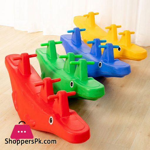 Crocodile Seesaw Kindergarten Preschool Children Kids Plastic Toys