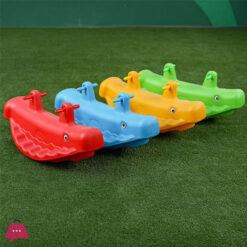 Crocodile Seesaw Kindergarten Preschool Children Kids Plastic Toys