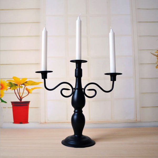 Decoration Pillar Candle With Long Lighting Time 4 Piece Pack 10 Inch