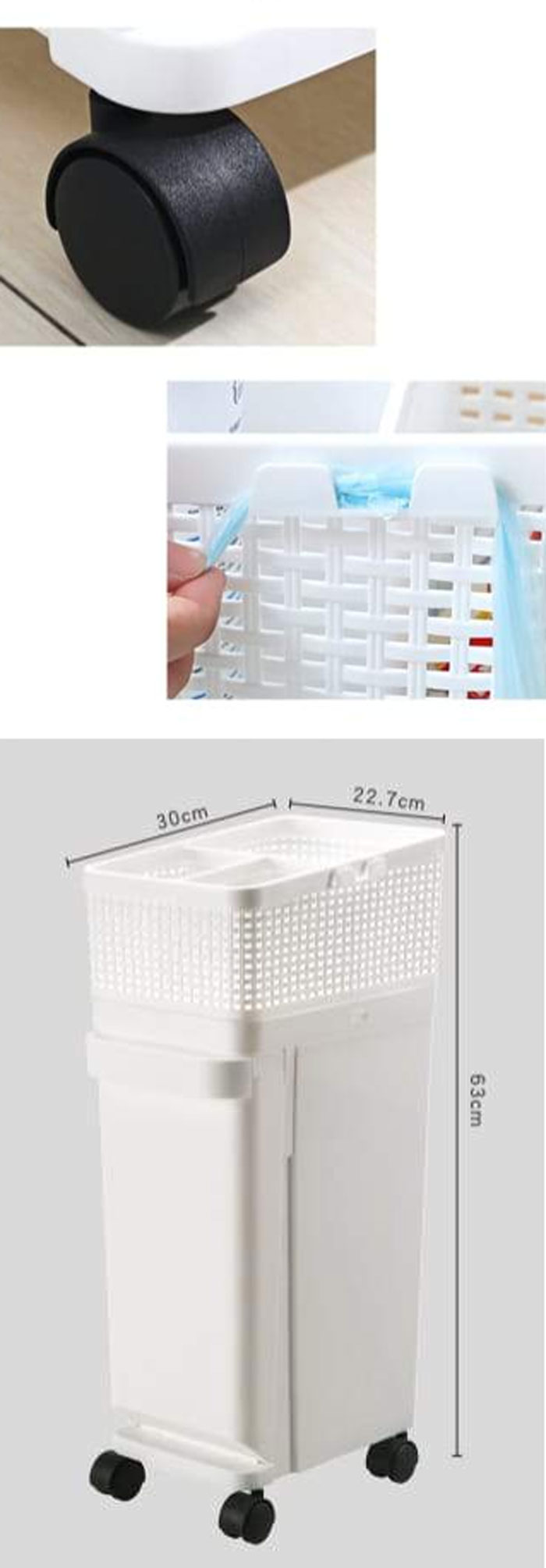 Dustro Trolley With Dustbin