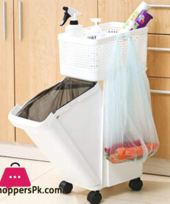 Dustro Trolley with Dustbin
