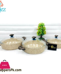 Falez Shallow Granetic 6 Piece Wok Set Turkey