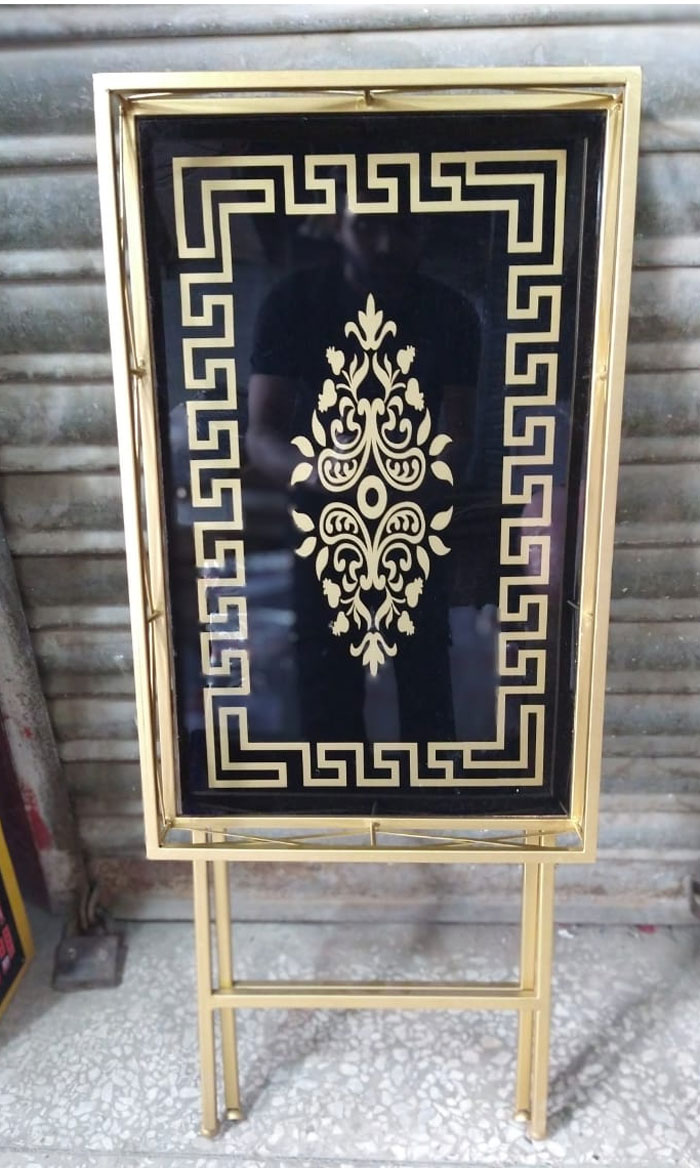 Folding Coffee Table Rectangle With Black 2207-5 10 Folding Coffee Table Rectangle With Black 2207-5