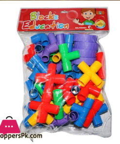 Funny Interesting Mainan Building Blocks Puzzle - Multicolour