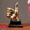 Hand Gesture Desk Statues Finger Sculpture Thumbs Fingers