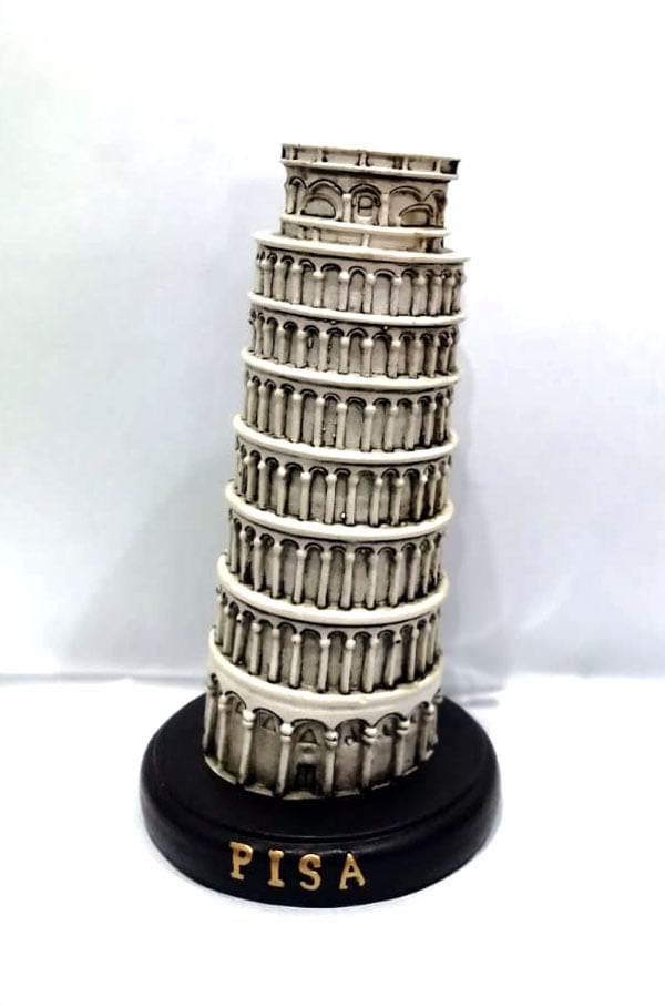 Home Decor Fiber Pisa Tower