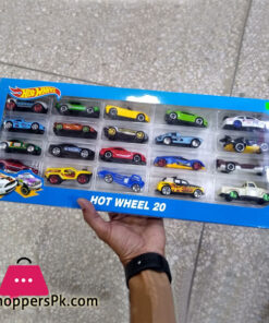 Hot Wheels Set of 20 Die Cast Cars Multicolours