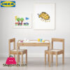 Ikea Latt Children'S Table And 2 Chairs