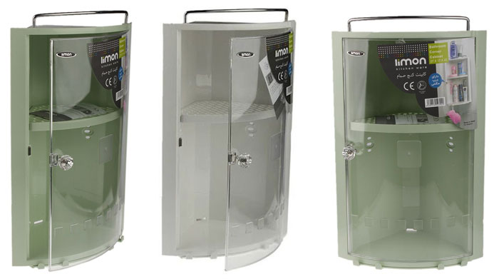 Limon Corner Bathroom Cabinet Iran Made