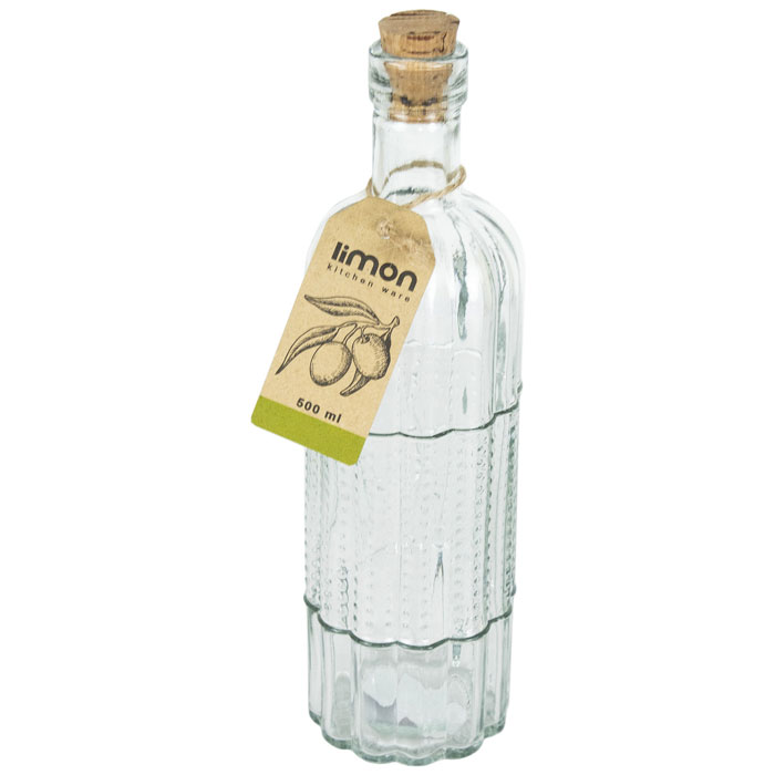 Limon 500 Ml Glass Bottle Iran Made