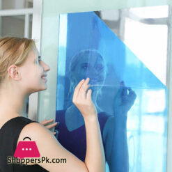  Mirror Wall Sticker Rectangle Self Adhesive Room Decor Stick On Art Sticker Mirror Art Design Mural Poster Home Decor Size 50 x 100 cm