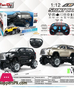New RC Car 1:12 Octopus Bigfoot 17 Lexus 4WD Off-Road Climbing 2.4G RC Car 6612-6