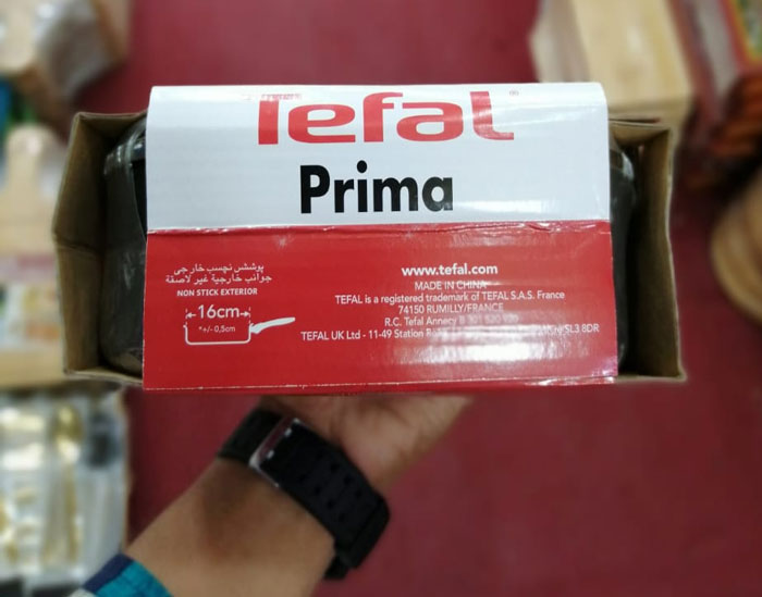 Original Tefal Prima Saucepan With Lid - 16 Cm