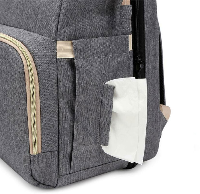 Portable Mummy Bag Folding Crib Multifunctional Large Capacity Traveling Bag For Mother And Baby