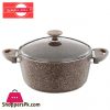 Saflon Granitline Deep Cooking Pot - 26 cm 6 Liter Turkey Made