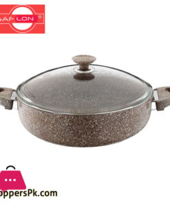 Saflon Granitline Karai Shallow Pot 26-CM - 3.50 liter SF8626GR Turkey Made