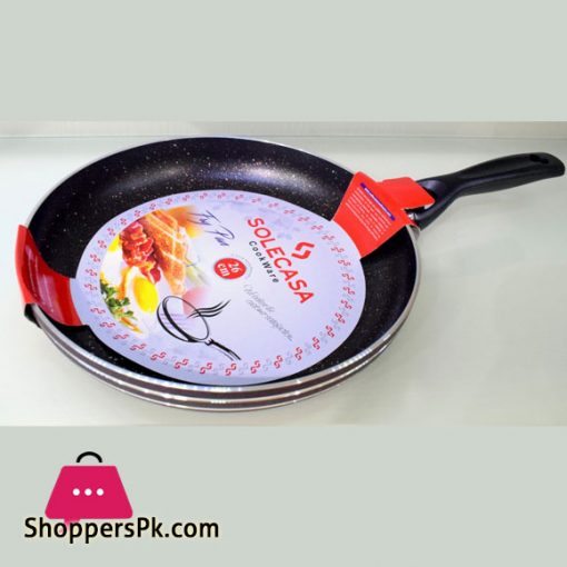 Solecasa Marble Coated Non-Stick Fry Pan 26-CM