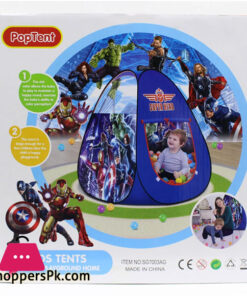Super Heros Play Ball House Tent With 50 Soft Balls