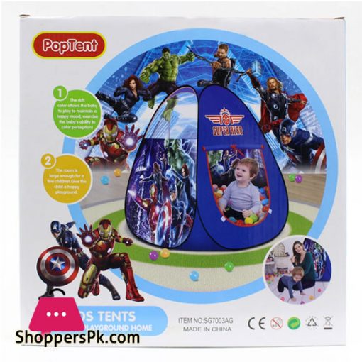 Super Heros Play House Tent without balls