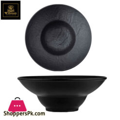 Wilamx Fine Porcelain Deep Plate 9 Inch 22.5 Cm 37 Fl Oz 1100 Ml WL-661113 / A