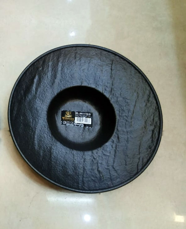 Wilmax Slatestone Deep Plate 10.5 Inch 250 Ml Wl-661116-A
