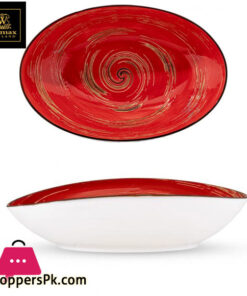 Wilmax Fine Porcelain Oval Bowl 9.75 x 6.5 x 2.5 Inch WL-669240-A