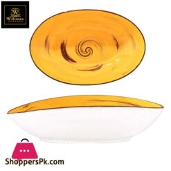 Wilmax Fine Porcelain Oval Bowl 9.75 x 6.5 x 2.5 Inch WL-669440-A