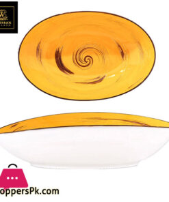 Wilmax Fine Porcelain Oval Bowl 9.75 x 6.5 x 2.5 Inch WL-669440-A
