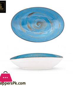 Wilmax Fine Porcelain Oval Bowl 11.75 x 7.75 x 2.75 Inch WL-669641-A