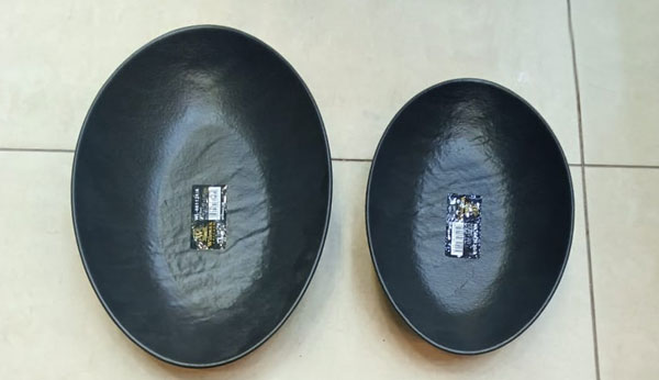 Wilmax Slatestone Oval Dish 11.75 X 7.75 X 2.75 Inch Wl-661121-A