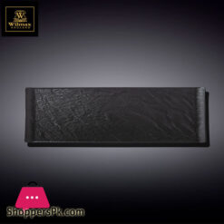 Wilmax Slate Stone Rectangular Dish 18.25 X 3.75 Inch 46.5 X9.5 CM