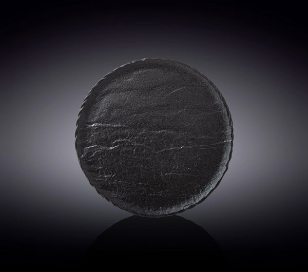 Wilmax Slatestone Round Plate 8 Inch Wl-661124-A