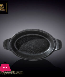 Wilmax SlateStone Oval Baking Dish 11 x 6.25 Inch 500 Ml WL‑661146-A