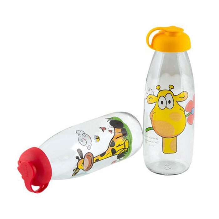 Ziba Sazan Baby Pazen Glass Milk Bottle 500 Ml Iran Made